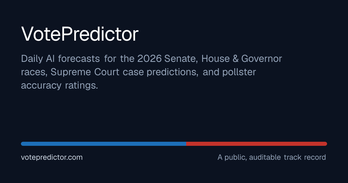J.D. Vance — voting record, ideology score & news — VotePredictor